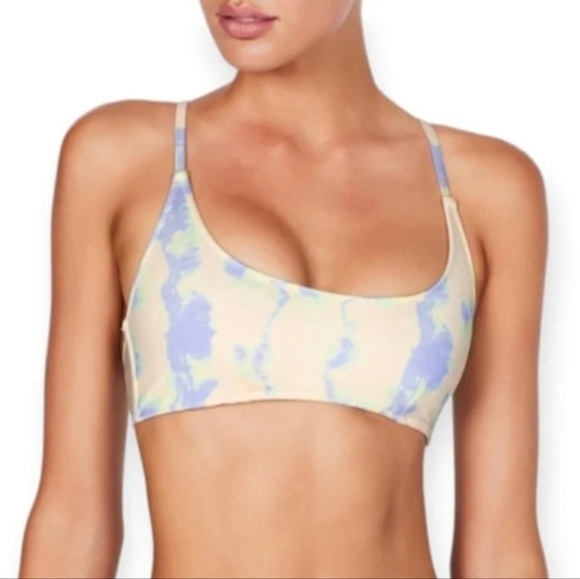 triangl swimwear Other - Triangl Swimwear Rina Pastel Tie Dye Swim Bikini Top Small *Top Only*